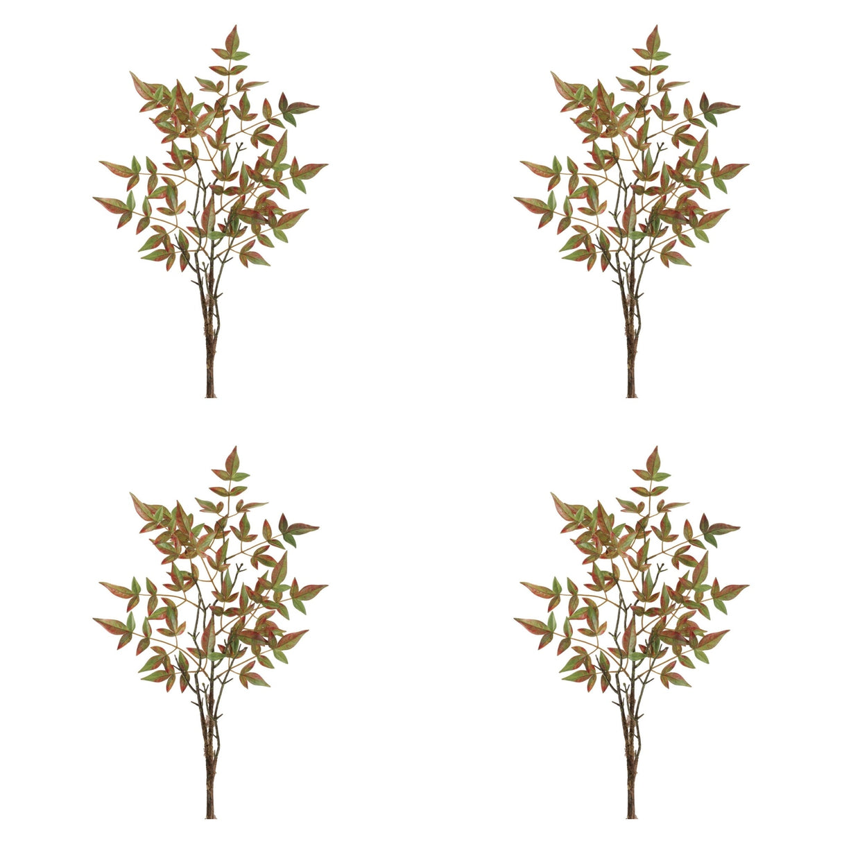 Mini Leaf Branch Set of 4