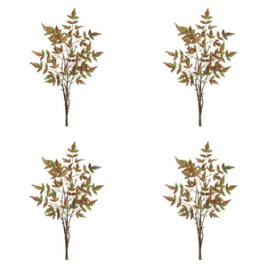 Mini Leaf Branch Set of 4