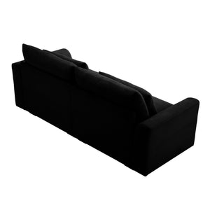 Modern 2 Seater Corduroy Fabric Sofa