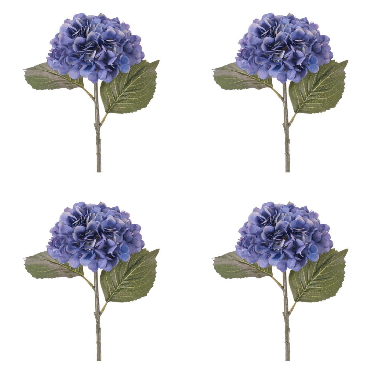 Hydrangea Flower Stem Set of 4