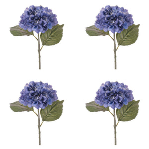 Hydrangea Flower Stem Set of 4