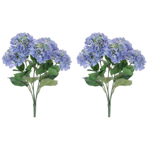 Hydrangea Floral Bush Set of 2