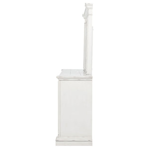McKinney 6-drawer Bedroom Dresser with Mirror Vintage White