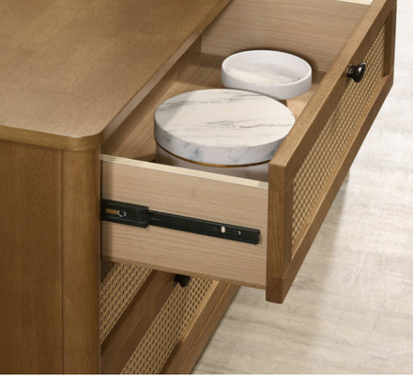 Vichy 4-Piece Rubberwood Queen Bedroom Set