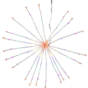 11.8" 120 Light Multicolored Starburst
