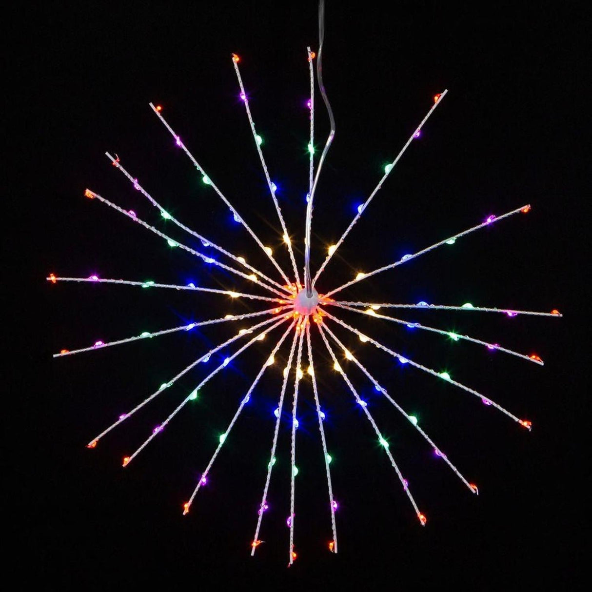 11.8" 120 Light Multicolored Starburst