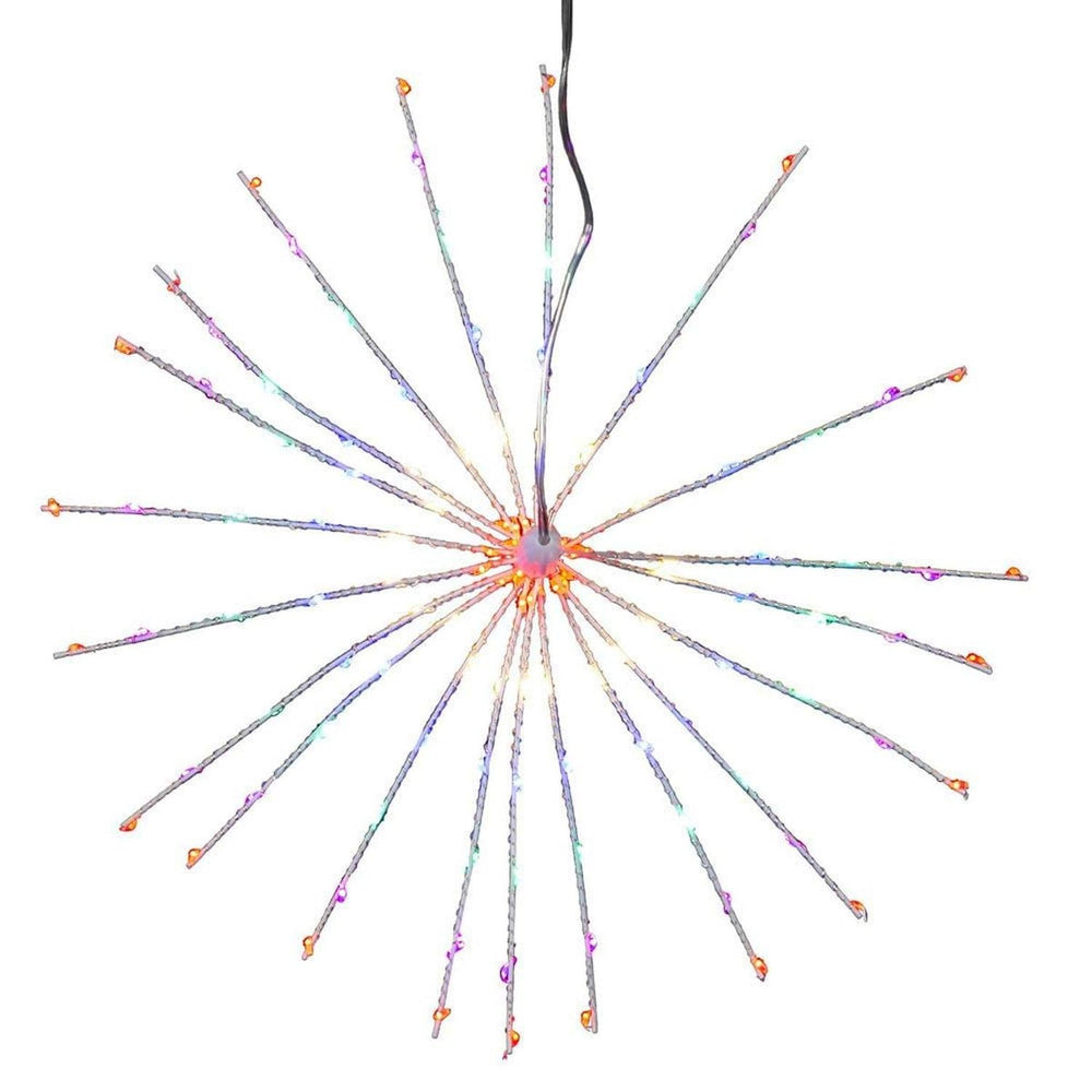 11.8" 120 Light Multicolored Starburst