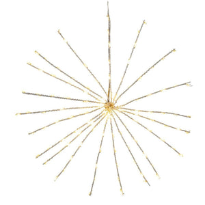 11.8" 120-Light Warm White Starburst