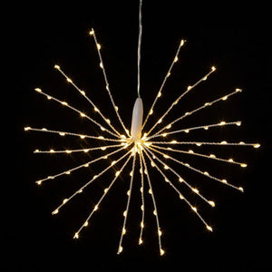 11.8" 120-Light Warm White Starburst