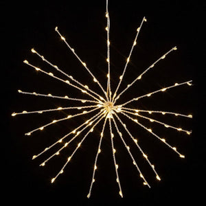 11.8" 120-Light Warm White Starburst