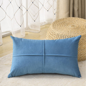 Pack of 1 Throw Pillow  cross design 12"x20", 18"x18" and 20"x20" pack of 1, blue, 12X20  WITH INSERT – Fancy & Stacy
