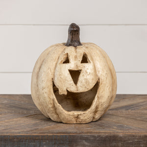 WHITE BIG MOUTH PUMPKINS
