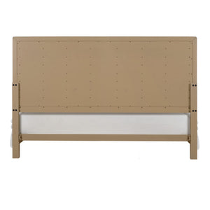 Contemporary Style Panel Bed