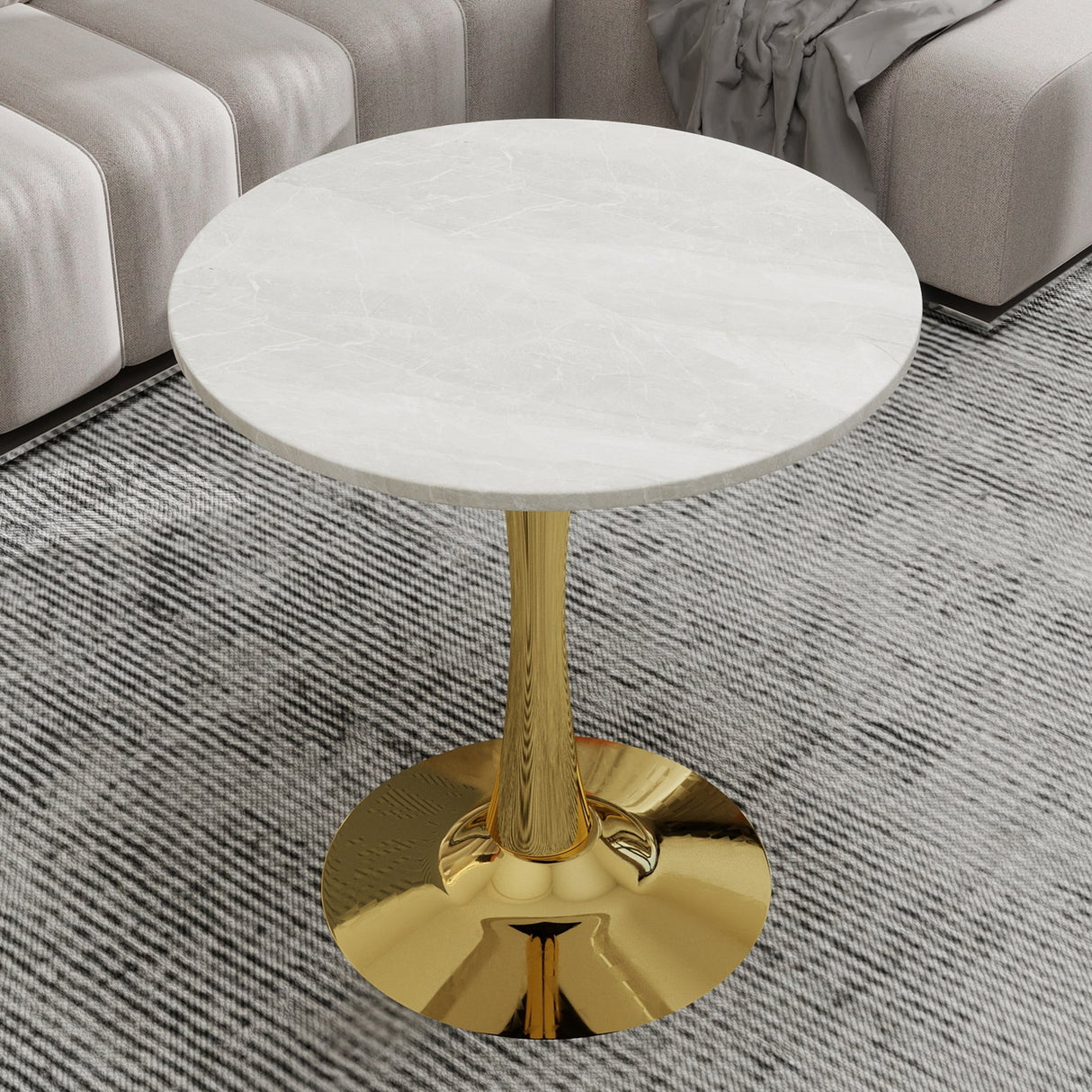 27.6-Inch Round Dining Table