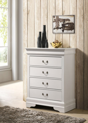 Louis Phillipe - Traditional Style Storage Chest Elegant