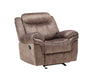 Zubaida Two Tone Glider Recliner