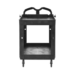 Heavy Duty Tray Top Service Cart with Wheels