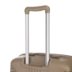 Gigatech 3-Piece PP Spinner Wheel Luggage Set (Champagne)