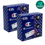 12-Pack Champion Crew Socks