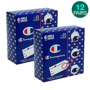 12-Pack-Champion-Ankle-Socks-Socks