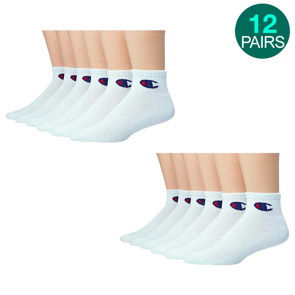 12-Pack Champion Ankle Socks