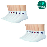 12-Pack Champion Ankle Socks