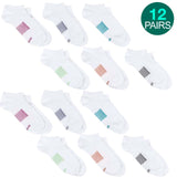12-Pack-Hanes-Xtemp-No-Show-Socks-White-Socks