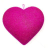 12" Flocked Heart