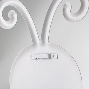 12" Metal Embossed Ladybug Hanger: Solid