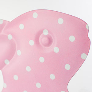 12" Metal Sitting Bunny: Pink