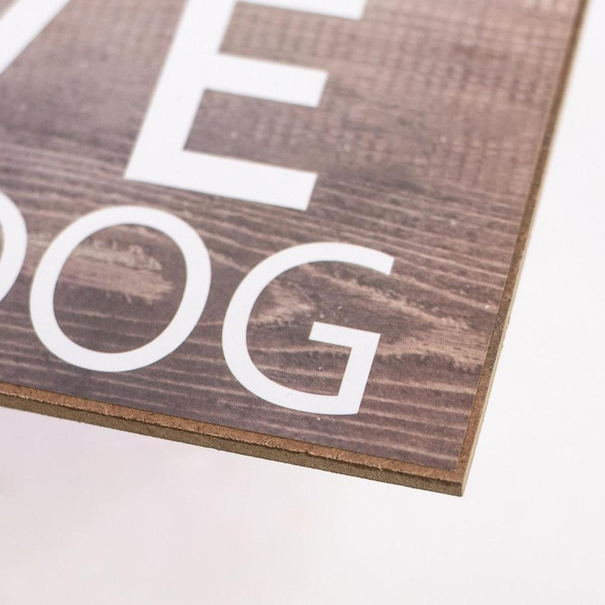 12" Wooden Sign: All You Need is Love/Dog