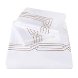 1200 Thread Count Egyptian Cotton Embroidered Duvet Cover Set - Egyptian Cotton Duvet Cover Set by Superior