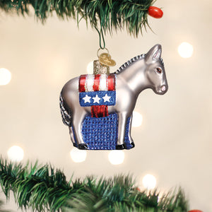 Democratic-Donkey-Christmas-Ornaments