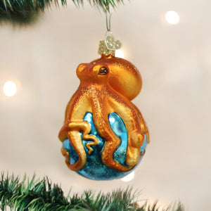 Octopus Ornament 3.75x3x2.5 Inches by Old World Christmas