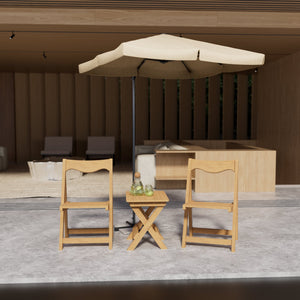 HIPS Material Outdoor Bistro Set