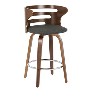 Fixed-Height Counter Stool with Swivel