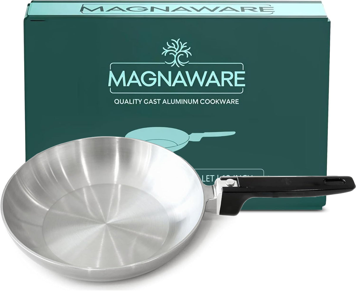 13-Inch Chef Skillet – Quick & Even Heat Distribution – Lightweight Cast Aluminum Frying Pan