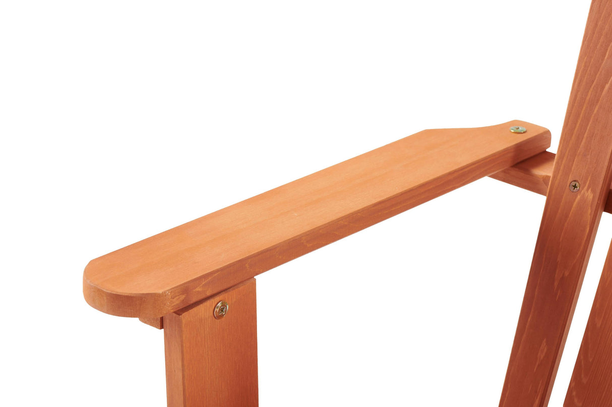 Wooden Kid's Adirondack Chair for Indoor and Outdoor Use