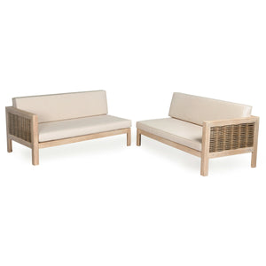 Emir Acacia 4 Seater Sofa Set