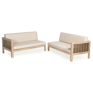 Emir Acacia 4 Seater Sofa Set
