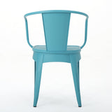 Yearn 3-Piece Bistro Set with Table and 2 Chairs, Blue