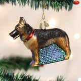 German Shepherd Ornament 3.5x4.25x1.25 by Old World Christmas