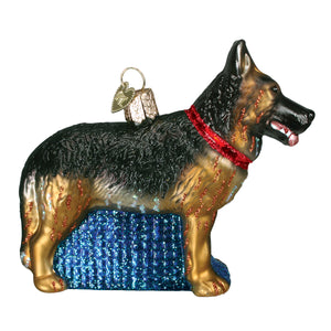 German Shepherd Ornament 3.5x4.25x1.25 by Old World Christmas