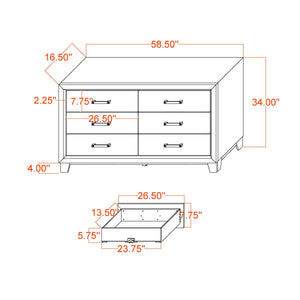 Urban - 5 Piece Set With Bookcase