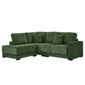 93" Sectional Sofa, L Shaped Sofa Couch
