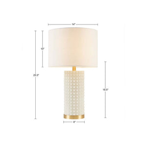 Textured Dot Table Lamp