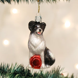 Border Collie Ornament by Old World Christmas
