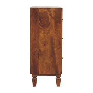 Solid Wood Cadiz Carved Chest