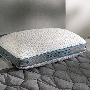 Cooling Pillow with Dual-Sided Comfort - BedGear Frost Pillow 3.0, White