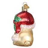 Holly Hat Pug Ornament by Old World Christmas